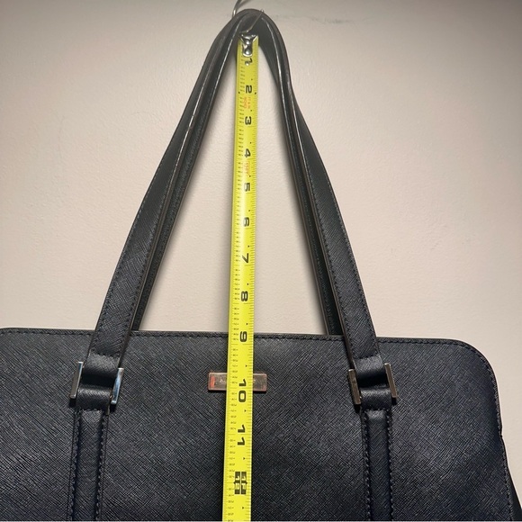 Kate Spade Newbury Lane Miles Black Saffiano Leather Shoulder Handbag Purse EUC - Picture 10 of 16